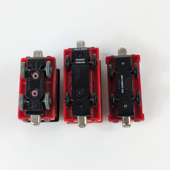 Thomas & Friends Diecast Lot Musical Caboose WORKS Sodor Line Shipping Sea Cargo - Picture 9 of 13